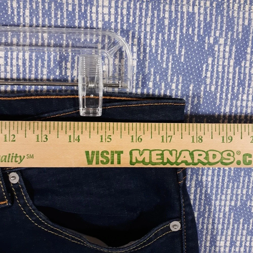Levi's‎ 511 Jeans Mens 36 x 32 Blue Straight Leg Denim 5-Pocket Dark Wash